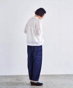 ふわふわコットン　シャツブラウス