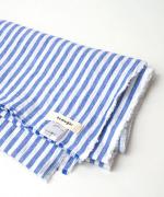 リネンキャンバス&ストライプ　ストール(ストライプ)