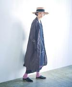 フレンチリネン　はおりワンピース