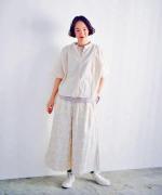 コンフィーコットン　サークルシャツ