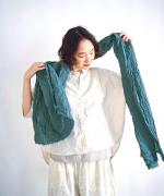 【ラストワン！】リネンコットンギンガム　ストール