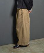 ヴィンテージフレンチドリル　ワイドパンツ