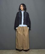 ヴィンテージフレンチドリル　ワイドパンツ