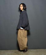 ヴィンテージフレンチドリル　ワイドパンツ