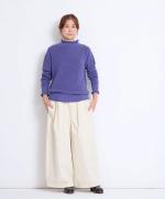 ヴィンテージフレンチドリル　ワイドパンツ