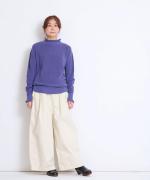 ヴィンテージフレンチドリル　ワイドパンツ
