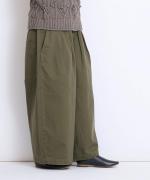 ヴィンテージフレンチドリル　ワイドパンツ