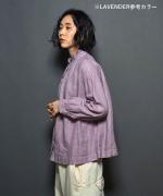 ロイヤルリネン　ロングプルオーバー