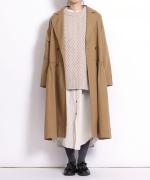 【PICK UP ITEM！】リネンレーヨンストライプ　シャツワンピース