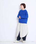 【PICK UP ITEM！】リネンレーヨンストライプ　シャツワンピース