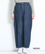 10ozスラブヤーンデニム　テーパードパンツ