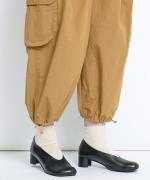 【PICK UP ITEM！】コットンナイロンダンプ　8分丈パンツ