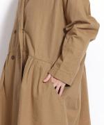 【PICK UP ITEM！】オーガニックコットンスラブサージ　ロングコート
