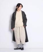 【PICK UP ITEM！】オーガニックコットンスラブサージ　ロングコート