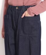 12ozオーガニックデニム　テーパードパンツ