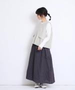 トップヴィンテージフラノウール　後ろあきベスト