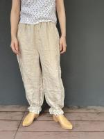 【ラストワン！】ソリトリネンドロワーズパンツ
