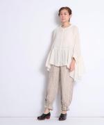 【ラストワン！】リネンストライプ　パンツ