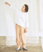 【ラストワン！】リネンストライプ　パンツ