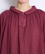 【PICK UP ITEM！】コットンガーゼWワッシャー　2Wayワンピース
