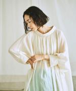 【PICK UP ITEM！】コットンガーゼWワッシャー　2Wayワンピース