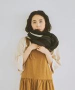 カラミドビーストライプ　ストール