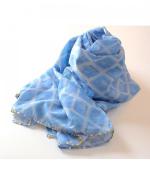 【PICK UP ITEM！】水彩プリントコットンシルク　ストール