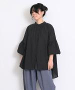 【ラストワン！】バルーン袖チュニックブラウス