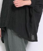 【PICK UP ITEM！】オーガニックコットンカラミストライプ　プルオーバー