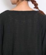 【PICK UP ITEM！】オーガニックコットンカラミストライプ　プルオーバー