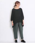 【PICK UP ITEM！】オーガニックコットンカラミストライプ　プルオーバー