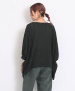 【PICK UP ITEM！】オーガニックコットンカラミストライプ　プルオーバー