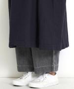 コットンリネンボイルダブルワッシャー　2wayワンピース