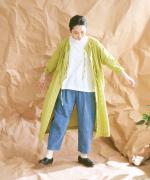 コットンリネンボイルダブルワッシャー　2wayワンピース