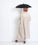 フレンチリネンキャンバス　カフタンワンピース