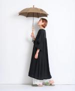 フレンチリネンキャンバス　カフタンワンピース