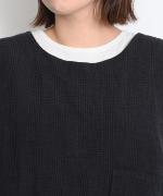 リネングレンチェック　2WAYベスト