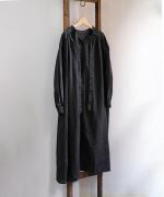 ロイヤルリネン　ボウタイ2wayワンピース