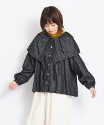オーガニックライトオンスデニム　ブラウス