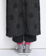 ヘリンボンドットジャガード　2wayロングジレ