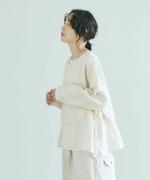 ソリトリネン①　ベスト付きプルオーバー