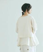 ソリトリネン①　ベスト付きプルオーバー