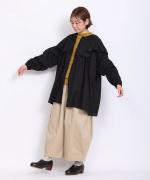 ロイヤルリネン　2wayロングブラウス