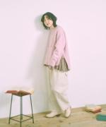 アムンゼン2重織近江晒　フリルプルオーバー
