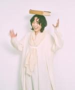 アムンゼン2重織近江晒　ショール付きワンピース
