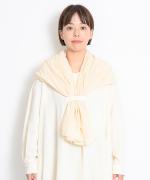 アムンゼン2重織近江晒　ショール付きワンピース