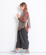 リサイクルウールコットン千鳥チェック　パンツ