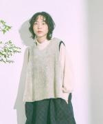 アンティークコーデュロイ　2wayベスト