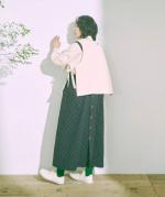 アンティークコーデュロイ　2wayベスト