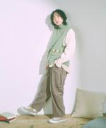 アンティークコーデュロイ　パンツ
